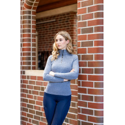 Camiseta funcional Supersoft II HKM Azul oscuro