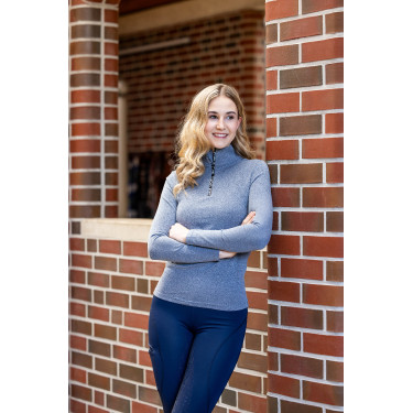 Camiseta funcional Supersoft II HKM Azul oscuro