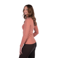 Camiseta funcional Supersoft II HKM Cobre Marr&amp;oacute;n