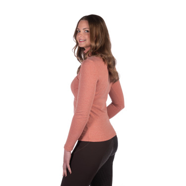 Camiseta funcional Supersoft II HKM Cobre Marr&amp;oacute;n