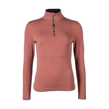 Camiseta funcional Supersoft II HKM Cobre Marr&amp;oacute;n