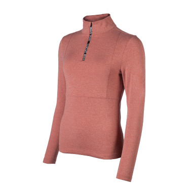 Camiseta funcional Supersoft II HKM Cobre Marr&amp;oacute;n