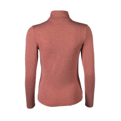 Camiseta funcional Supersoft II HKM Cobre Marr&amp;oacute;n