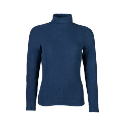 Camiseta de manga larga de cuello alto Eva HKM Azul oscuro Camiseta de manga larga de cuello alto Eva HKM Azul oscuro