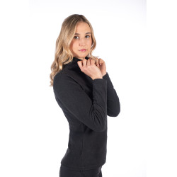 Camiseta de manga larga de cuello alto Eva HKM Negro Camiseta de manga larga de cuello alto Eva HKM Negro