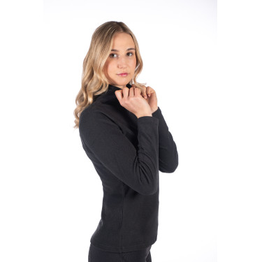 Camiseta de manga larga de cuello alto Eva HKM Negro Camiseta de manga larga de cuello alto Eva HKM Negro