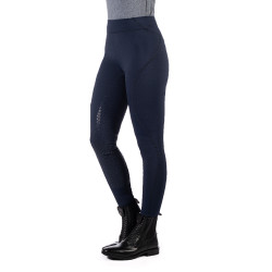 Legging Rio con asiento completo de silicona HKM Azul oscuro