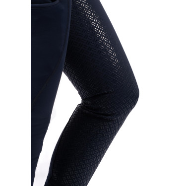 Legging Rio con asiento completo de silicona HKM Azul oscuro
