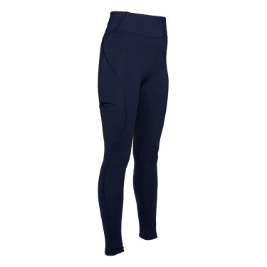 Legging Rio con asiento completo de silicona HKM Azul oscuro