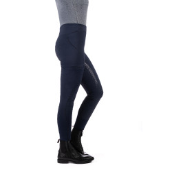 Legging Rio con asiento completo de silicona HKM Azul oscuro