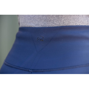 Legging Rio con asiento completo de silicona HKM Azul oscuro