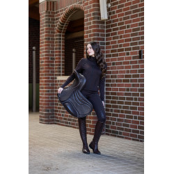 Legging Rio con asiento completo de silicona HKM Marrón oscuro Legging Rio con asiento completo de silicona HKM Marrón oscuro