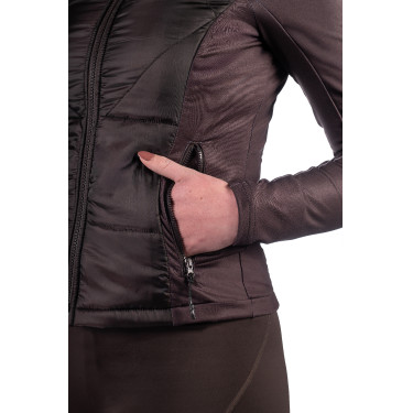 Chaqueta bimatéria Prag II Style HKM Marrón oscuro Marrón Chaqueta bimatéria Prag II Style HKM Marrón oscuro Marrón