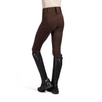 Legging Lana II Style asiento completo de silicona HKM Marrón oscuro Marr&amp;oacute;n