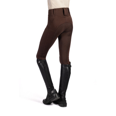 Legging Lana II Style asiento completo de silicona HKM Marrón oscuro Legging Lana II Style asiento completo de silicona HKM Marrón oscuro