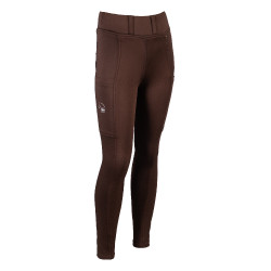 Legging Lana II Style asiento completo de silicona HKM Marrón oscuro Legging Lana II Style asiento completo de silicona HKM Marrón oscuro