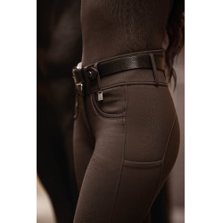 Pantalón Arezzo asiento completo de silicona Lauria Garrelli Marrón oscuro Pantalón Arezzo asiento completo de silicona Lauria Garrelli Marrón oscuro