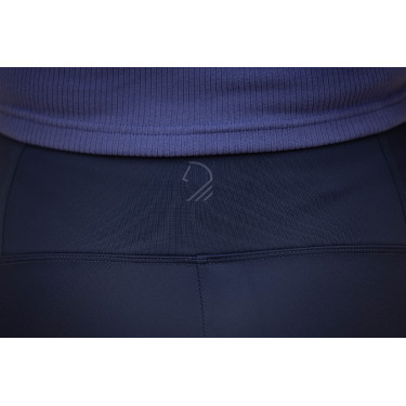Legging Arezzo asiento completo de silicona Lauria Garrelli Azul oscuro
