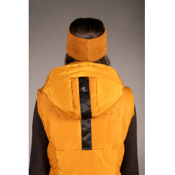 Chaqueta acolchada larga Arezzo Lauria Garrelli Mostaza Amarillo