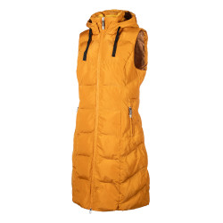 Chaqueta acolchada larga Arezzo Lauria Garrelli Mostaza Amarillo