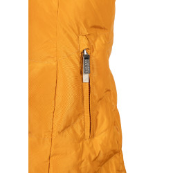 Chaqueta acolchada larga Arezzo Lauria Garrelli Mostaza Amarillo