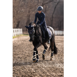 Polo de manga larga Arezzo Soft Lauria Garrelli Azul oscuro