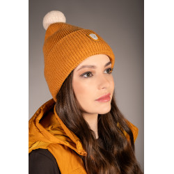 Gorro de punto Arezzo Lauria Garrelli Mostaza Amarillo