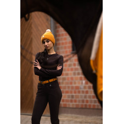 Gorro de punto Arezzo Lauria Garrelli Mostaza Amarillo