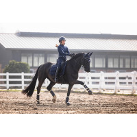 Cinturón de cuero Arezzo Lauria Garrelli Índigo Azul