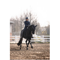 Cinturón de cuero Arezzo Lauria Garrelli Índigo Azul