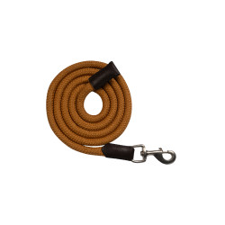 Longe Arezzo con mosquetón Lauria Garrelli Mostaza Amarillo