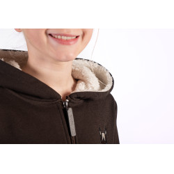 Sudadera Mia HKM Marrón oscuro