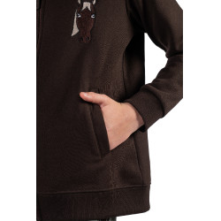 Sudadera Mia HKM Marrón oscuro