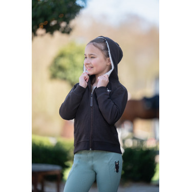 Sudadera Mia HKM Marrón oscuro