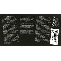 Grasa para cuero negro HKM Negro