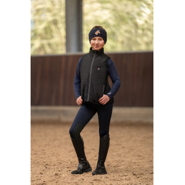 Chaleco calefactable para niños Cuddle Style HKM Negro