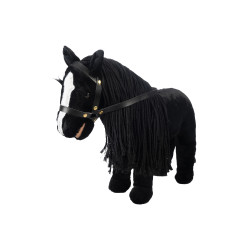Peluche Cuddle Horse HKM Negro