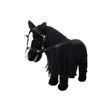 Peluche Cuddle Horse HKM Negro