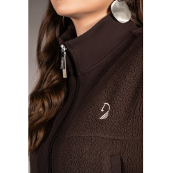 Chaleco Arezzo Teddy Lauria Garrelli Marrón oscuro