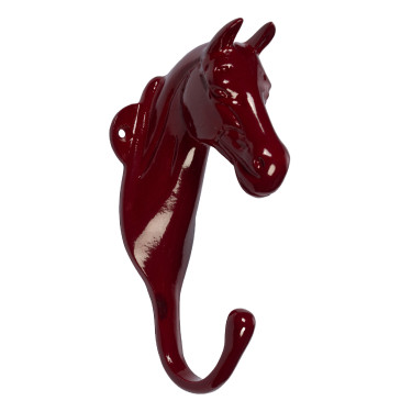 Soporte para cabeza de caballo HKM Burdeos