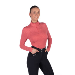 Camiseta funcional Essentials Invierno HKM Cereza Rojo