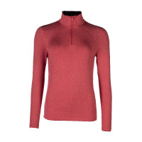 Camiseta funcional Essentials Invierno HKM Cereza Rojo
