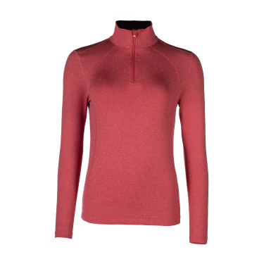 Camiseta funcional Essentials Invierno HKM Cereza Rojo