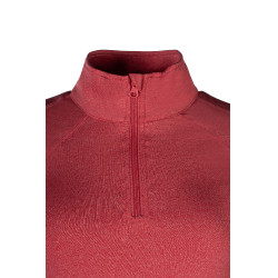 Camiseta funcional Essentials Invierno HKM Cereza Rojo