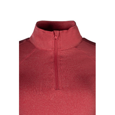 Camiseta funcional Essentials Invierno HKM Cereza Rojo