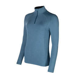 Camiseta funcional Essentials Invierno HKM Aceite Azul Camiseta funcional Essentials Invierno HKM Aceite Azul