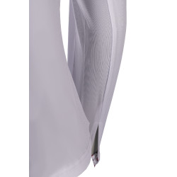 Polo de concurso Hunter de manga larga HKM Blanco