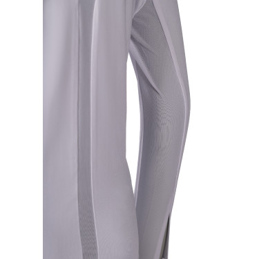 Polo de concurso Hunter Kids de manga larga HKM Blanco