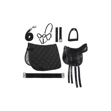 Silla para Shetland set Lucy HKM Negro