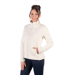 Chaqueta polar Cloud HKM Crema Beige